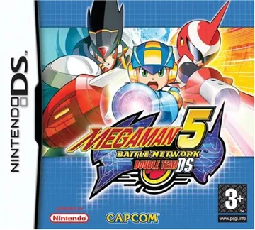 Rockman EXE 5 DS - Twin Leaders (Japan) box cover front